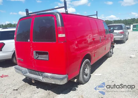 2015 Chevrolet Express 2500 Work Van z USA, uszkodzony, nr VIN 1GCWGFCF1F1124242